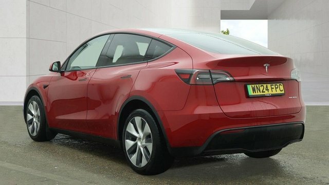 Tesla Model Y Dual Motor Long Range Suv 4Wde Red #3