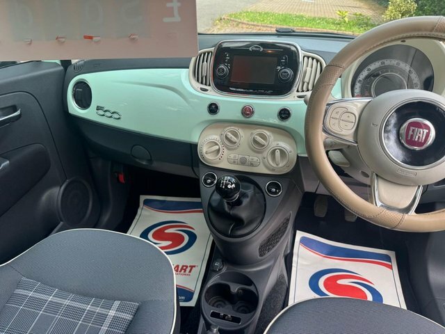 Fiat 500 1.2 Lounge Euro 6 Ss Blue #9
