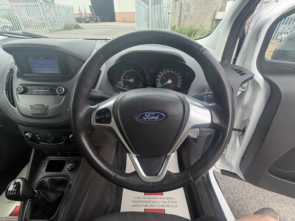 Ford Transit Courier Tdci 100Ps Limited Euro 6 With 15 Alloys, 1 Owner White #23