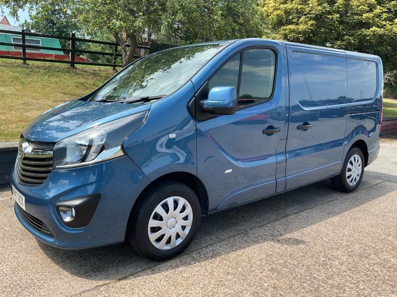 Vauxhall Vivaro 2700 1.6Cdti 120Ps Sportive H1 Van Blue #5