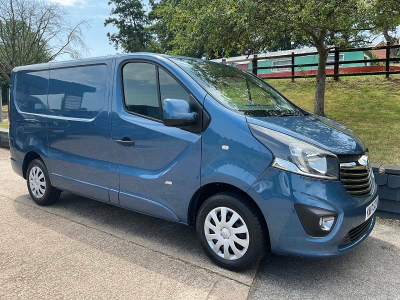 Vauxhall Vivaro 2700 1.6Cdti 120Ps Sportive H1 Van Blue #2