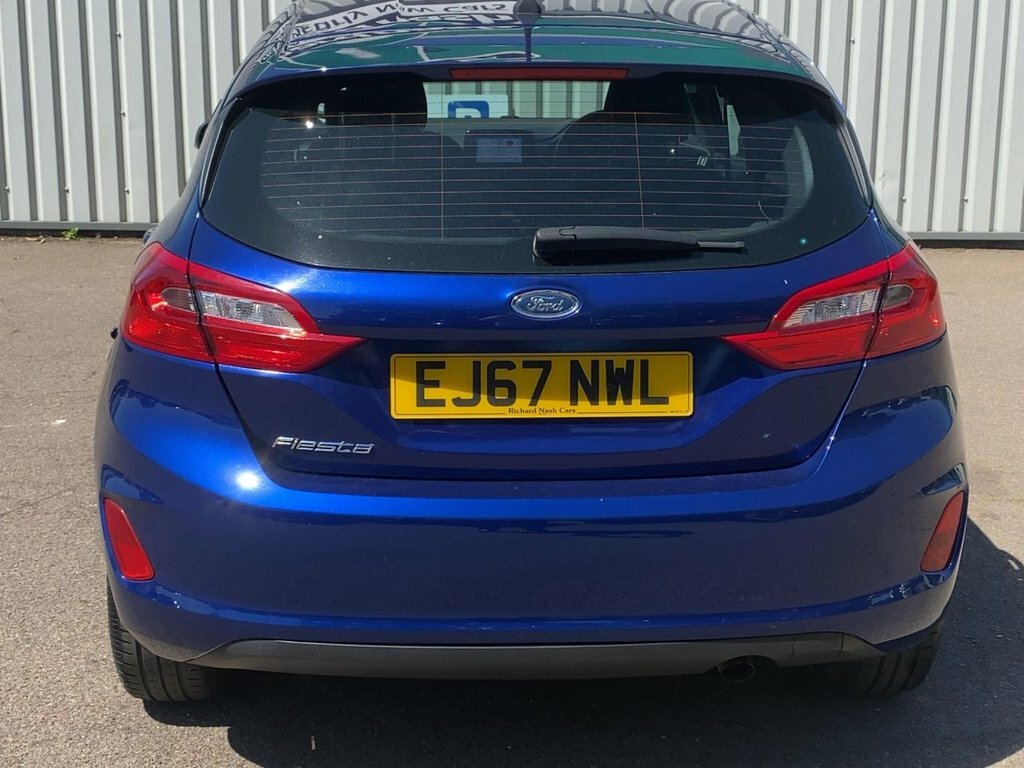 Ford Fiesta 2017 1.1 Ti-vct Zetec Hatchback Blue #6