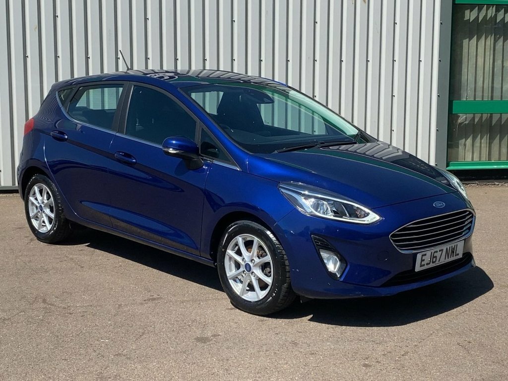 Ford Fiesta 2017 1.1 Ti-vct Zetec Hatchback Blue #4