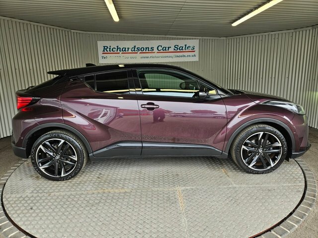 Toyota C-Hr 1.8 Vvt-h Gr Sport Suv Hybrid Cvt Euro Purple #2