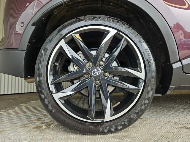 Toyota C-Hr 1.8 Vvt-h Gr Sport Suv Hybrid Cvt Euro Purple #4