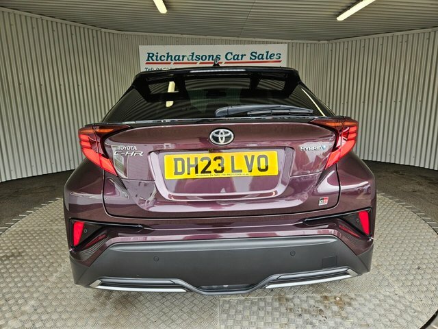 Toyota C-Hr 1.8 Vvt-h Gr Sport Suv Hybrid Cvt Euro Purple #6