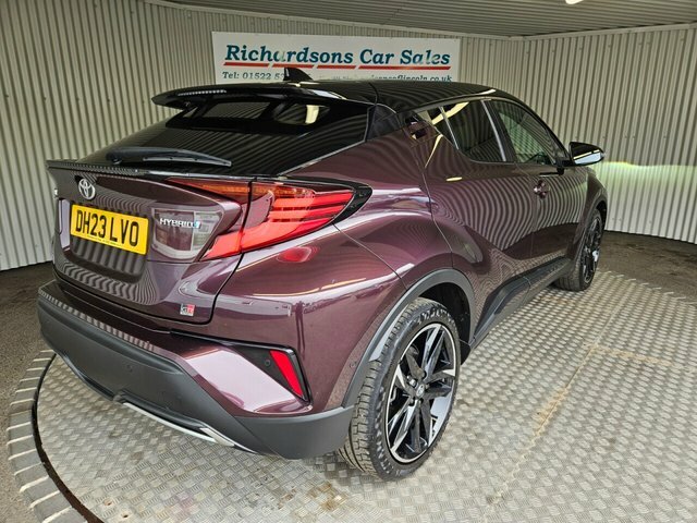 Toyota C-Hr 1.8 Vvt-h Gr Sport Suv Hybrid Cvt Euro Purple #5