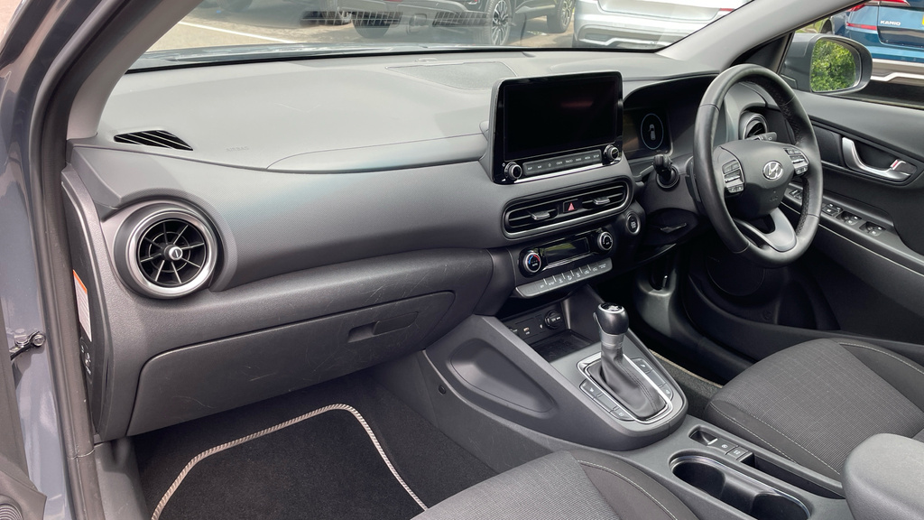 Hyundai Kona 1.6 H-gdi Premium Suv Hybrid Dct Euro 6 MM23FRZ Grey #2