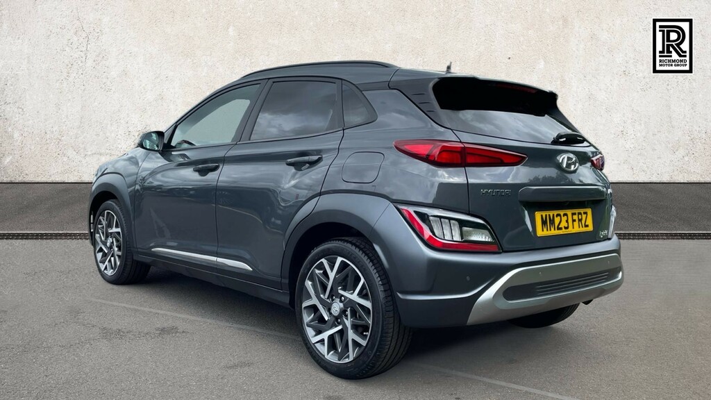 Hyundai Kona 1.6 H-gdi Premium Suv Hybrid Dct Euro 6 MM23FRZ Grey #3
