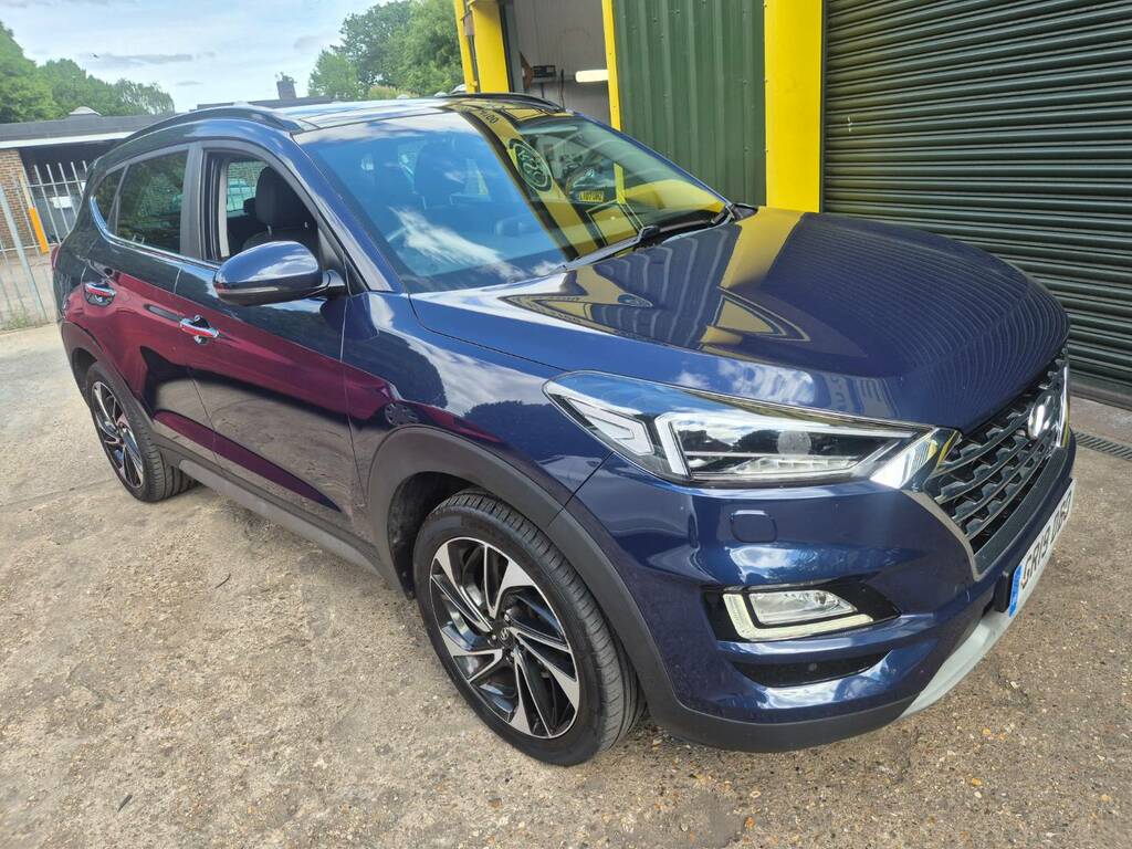 Hyundai Tucson 1.6 Crdi 136 Premium Se 2Wd Dct Blue #2