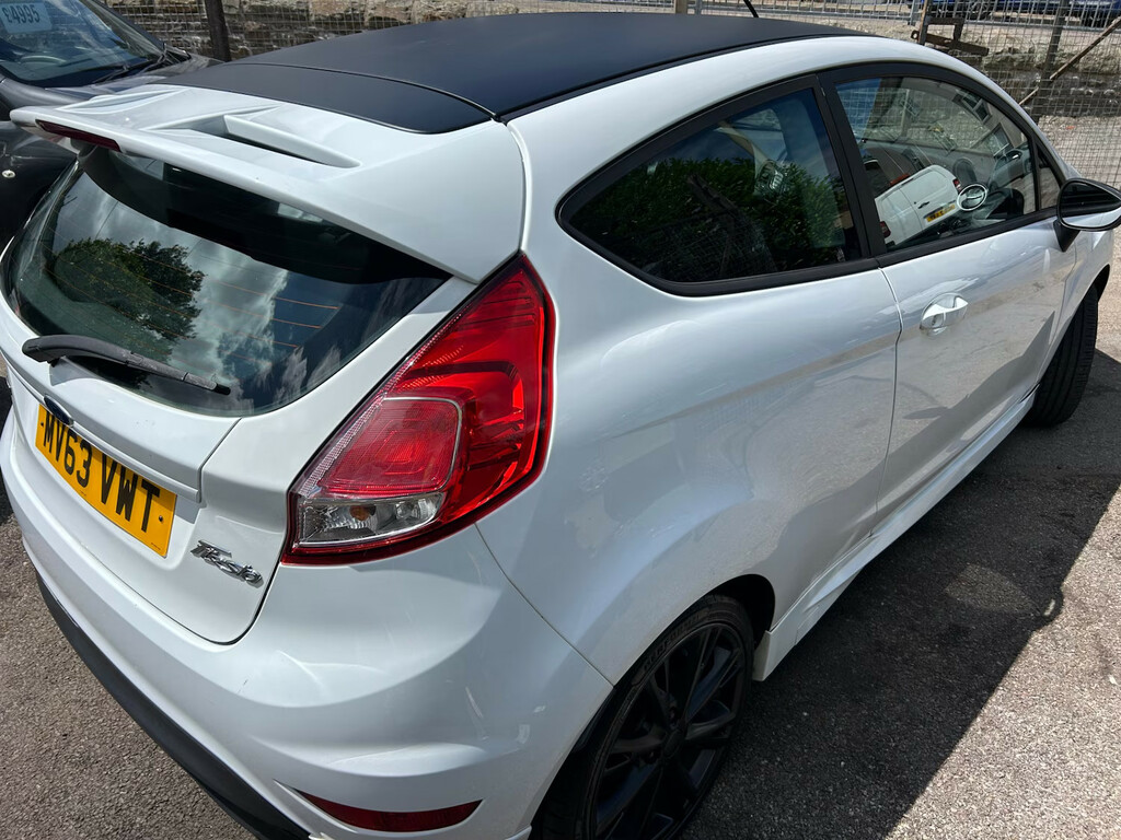 Ford Fiesta 1.0 Ecoboost 125 Zetec S New Timing Belt Hatc White #6