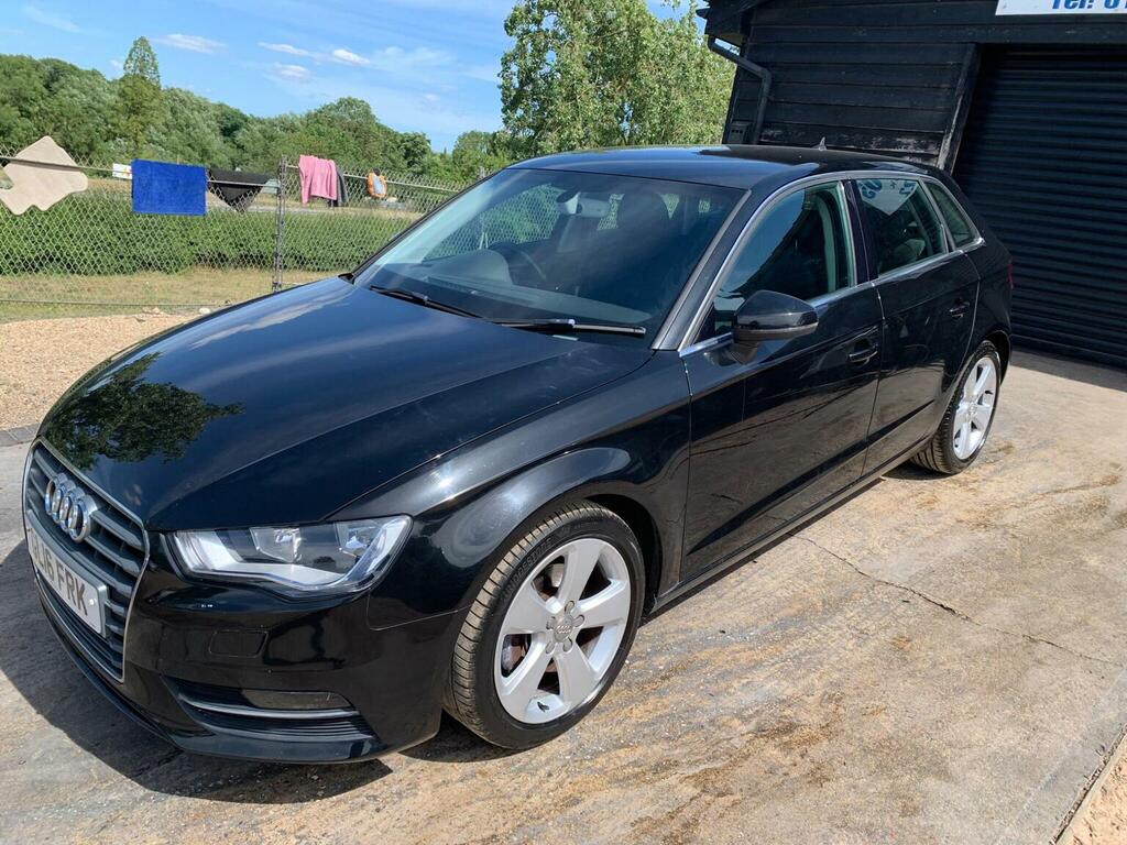 Audi A3 Tfsi Sport Sportback S Tronic Euro 6 Ss Na Black