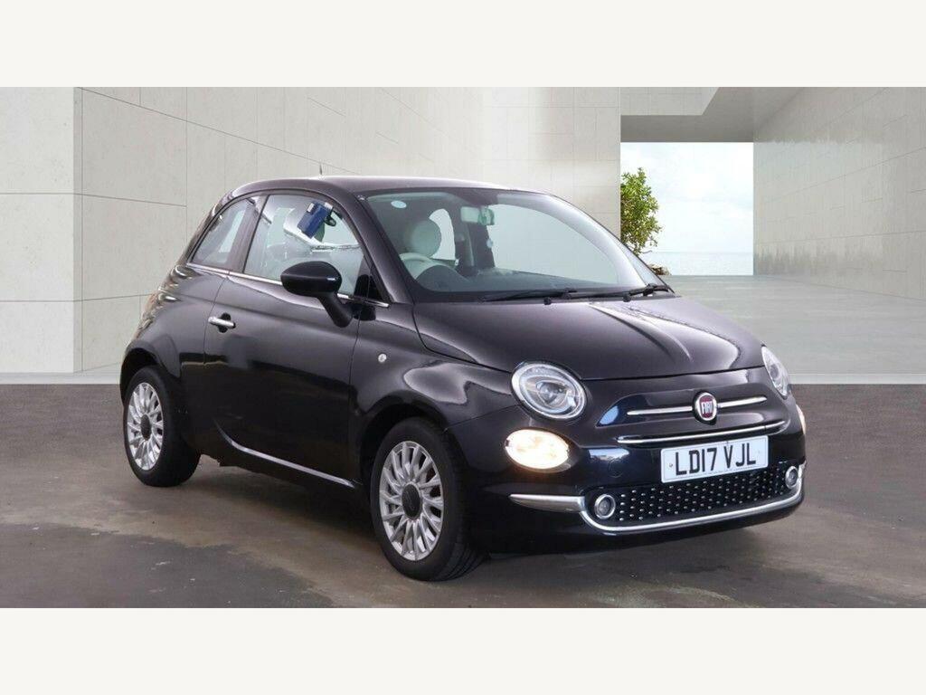 Fiat 500 Lounge Euro 6 Ss Black #3