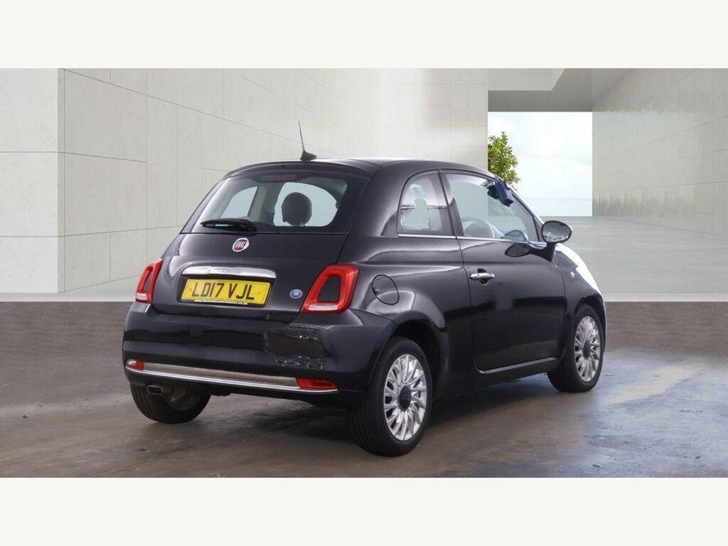 Fiat 500 Lounge Euro 6 Ss Black #4