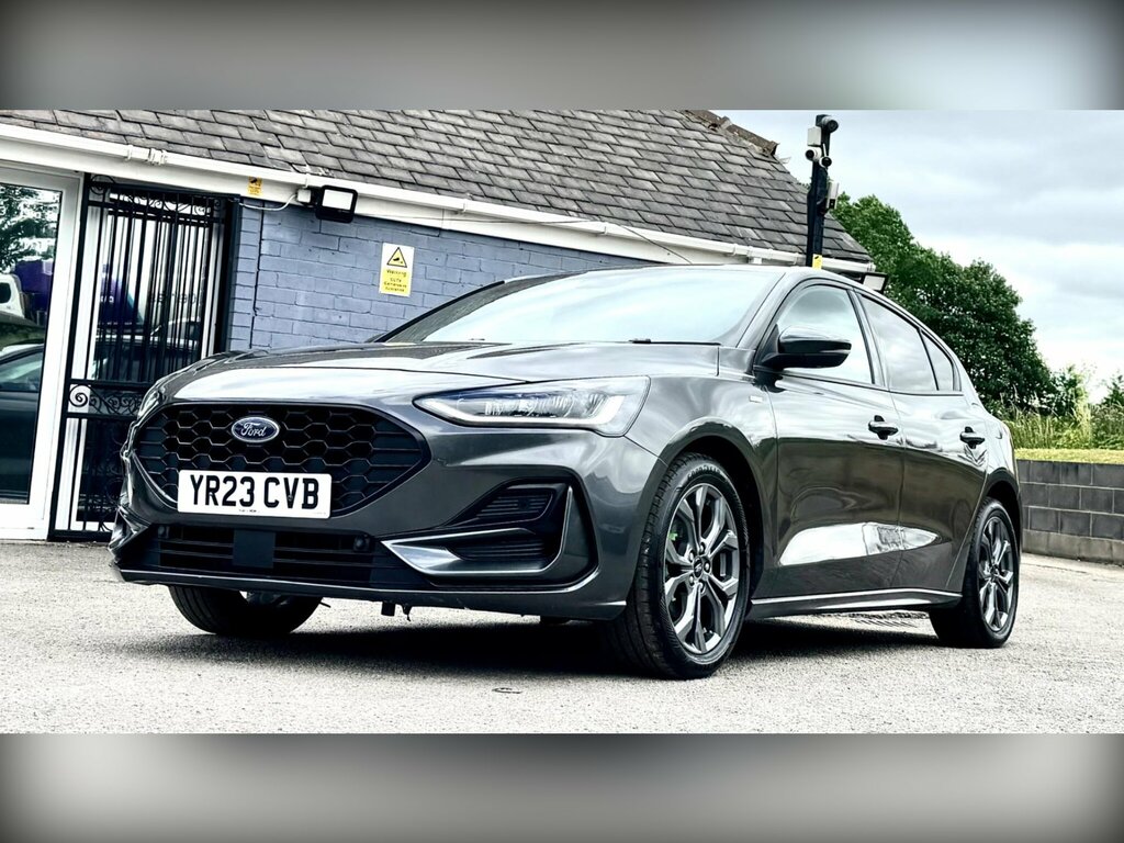 Ford Focus 1.0T Ecoboost St-line Euro 6 Ss YR23CVB Grey #2