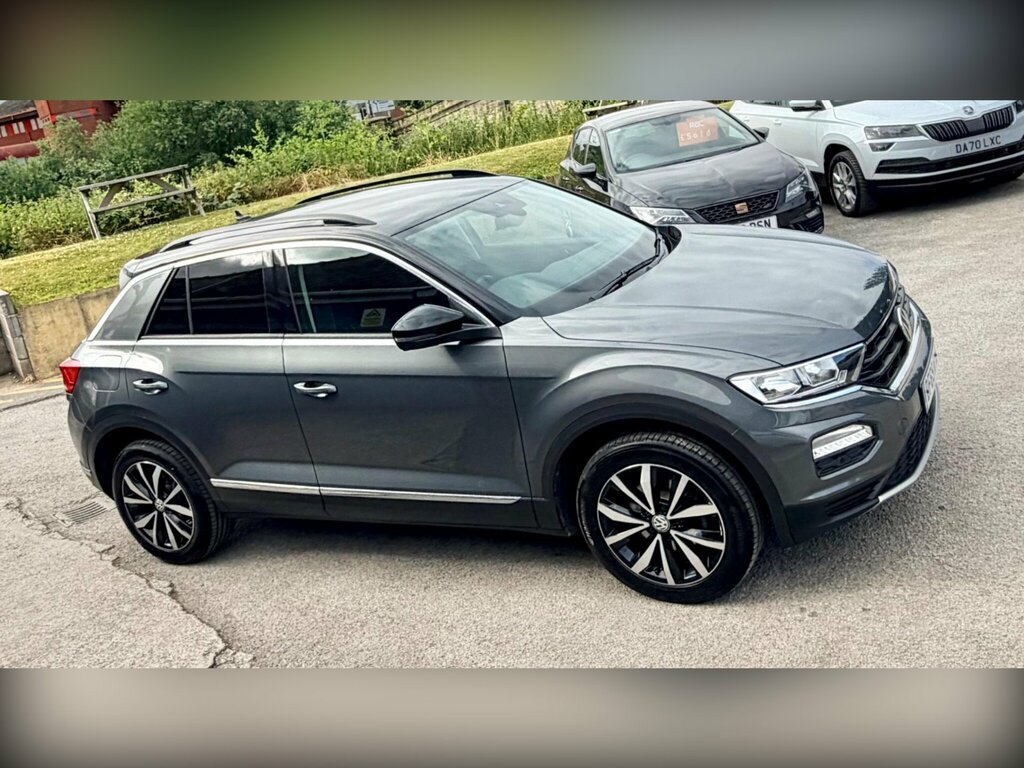 Volkswagen T-Roc 1.0 Tsi Design Euro 6 Ss Grey #3