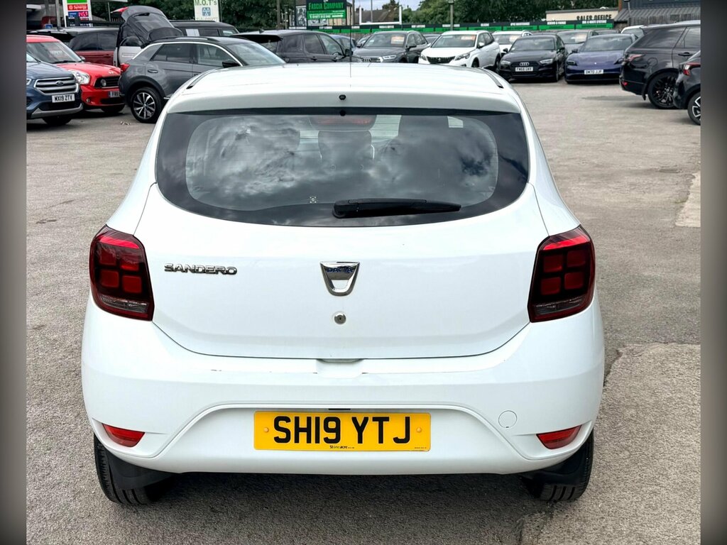 Dacia Sandero 1.0 Sce Essential Euro 6 White #5