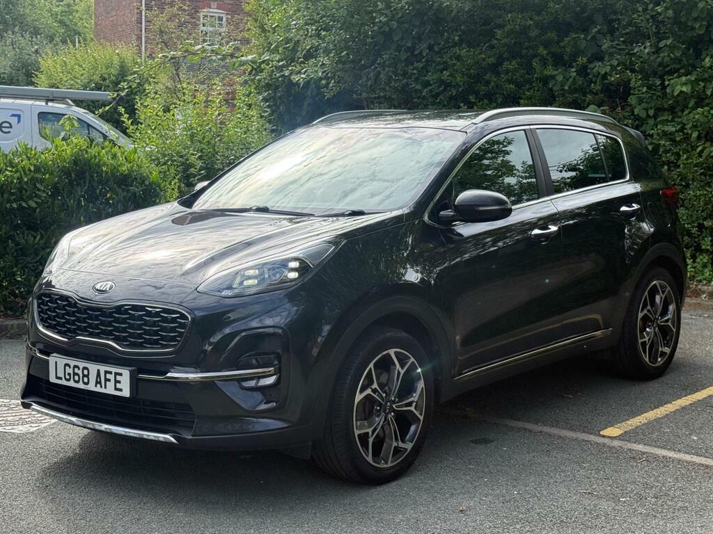 Kia Sportage 1.6 Crdi Gt-line Euro 6 S S LG68AFE Black #3