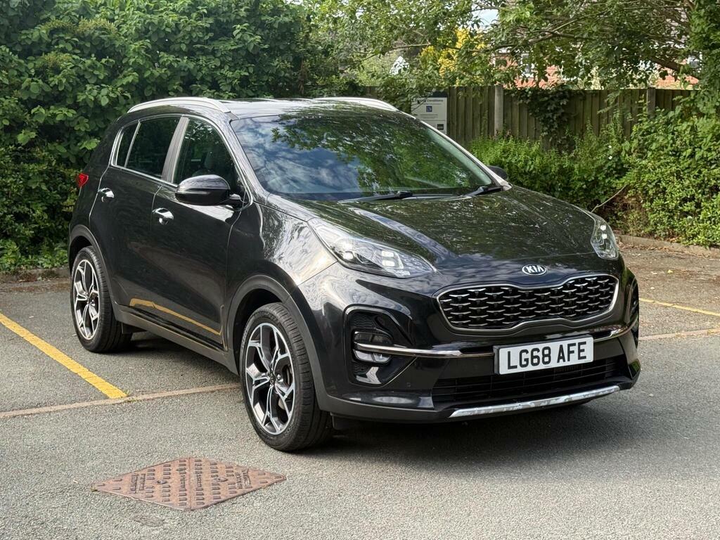 Kia Sportage 1.6 Crdi Gt-line Euro 6 S S Black