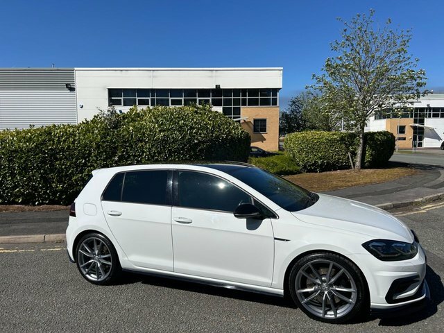 Volkswagen Golf Tsi R Hatchback White #2