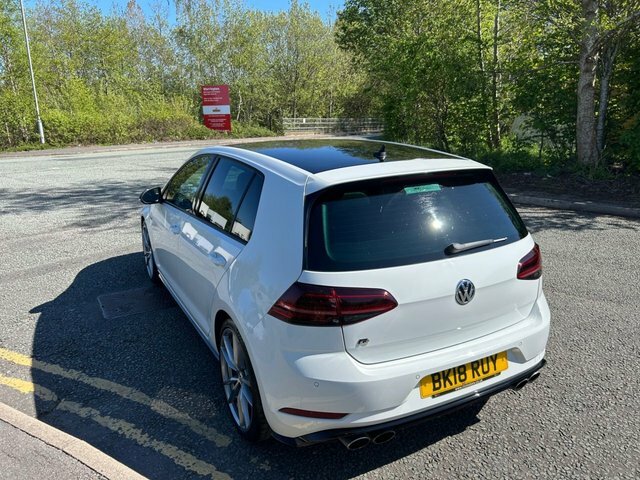 Volkswagen Golf Tsi R Hatchback White #6