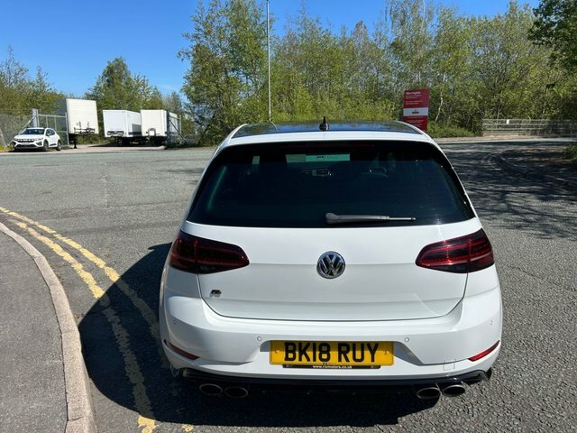 Volkswagen Golf Tsi R Hatchback White #5