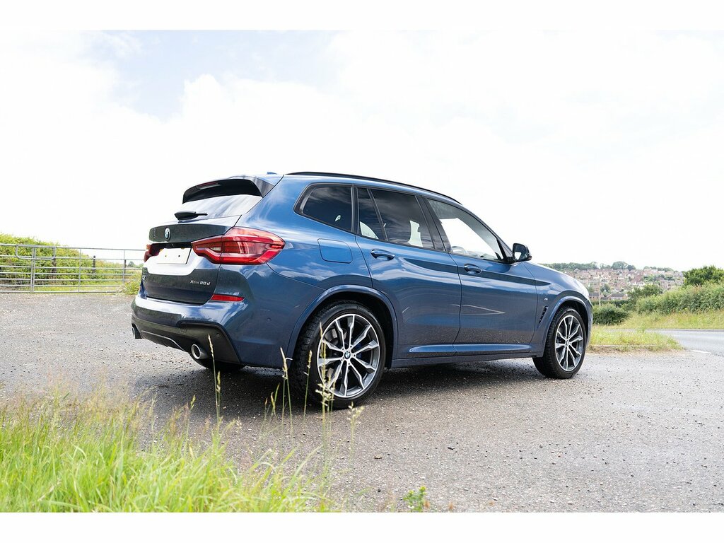 BMW X3 20D M Sport Blue #4