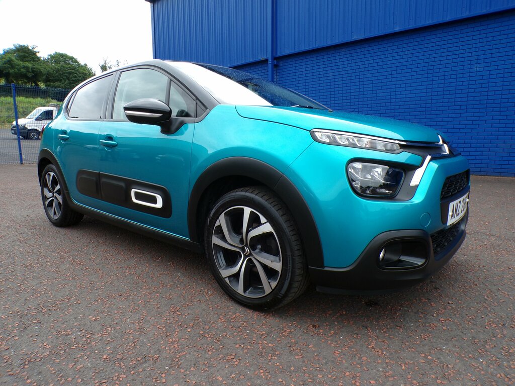 Citroen C3 2023 Citroen C3 1.2 Puretech Shine Plus Ss Eat6 Blue