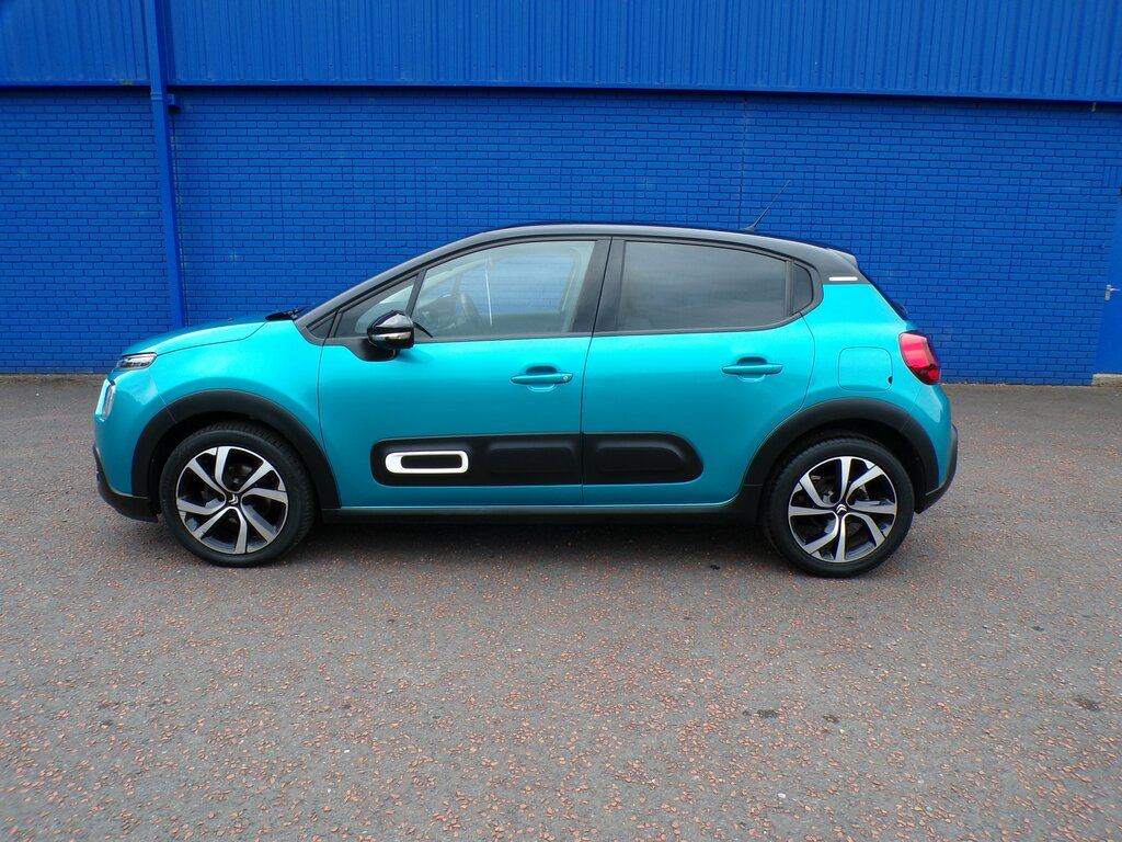 Citroen C3 2023 Citroen C3 1.2 Puretech Shine Plus Ss Eat6 AMZ2863 Blue #6