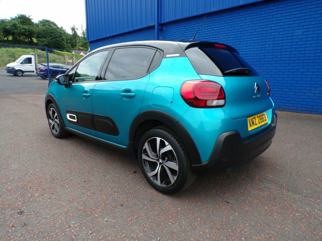 Citroen C3 2023 Citroen C3 1.2 Puretech Shine Plus Ss Eat6 AMZ2863 Blue #5