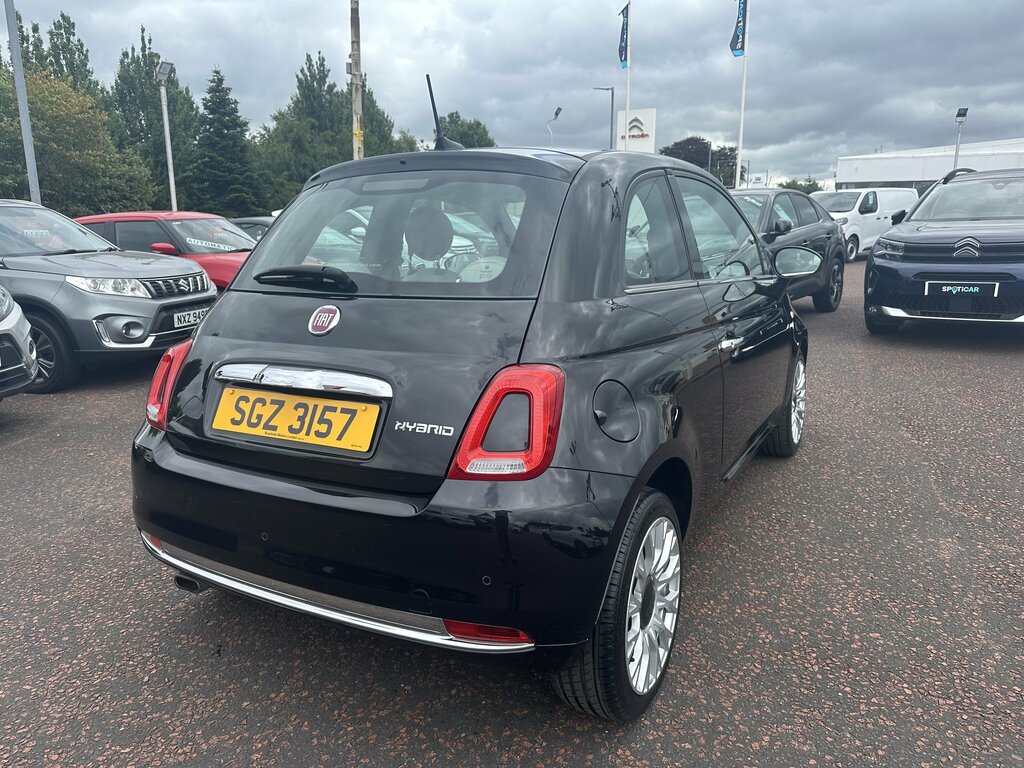 Fiat 500 2020 Fiat 500 1.0 Star Mhev Black #4