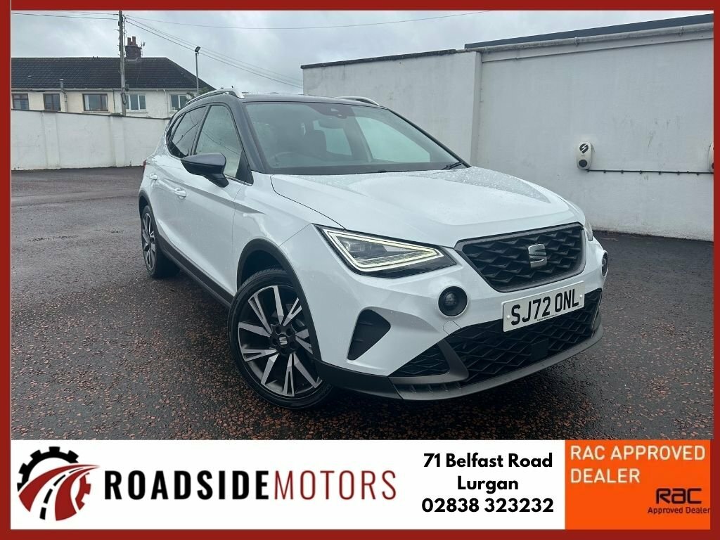 Seat Arona 2023 Seat Arona 1.0 Tsi Fr Edition White
