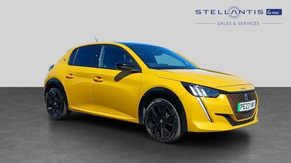 Peugeot e-208 50Kwh Gt Hatchback 7.4Kw Charge 