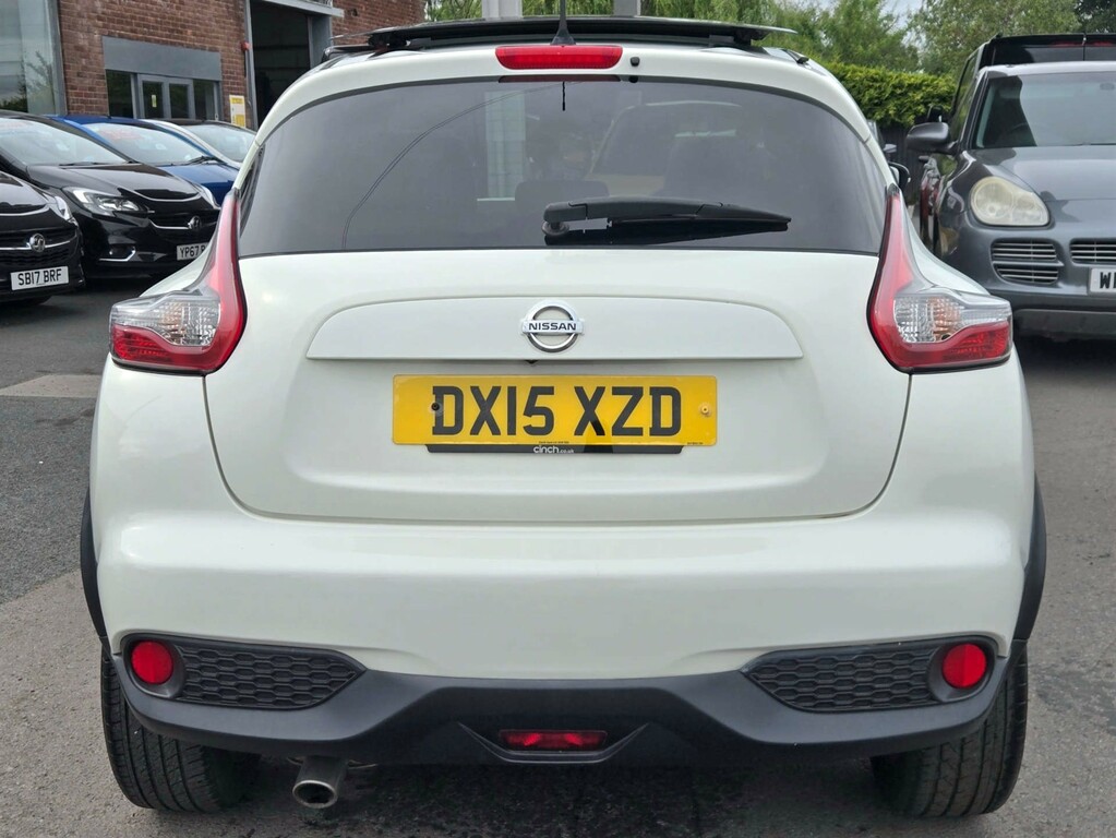 Nissan Juke Tekna Dci White #5
