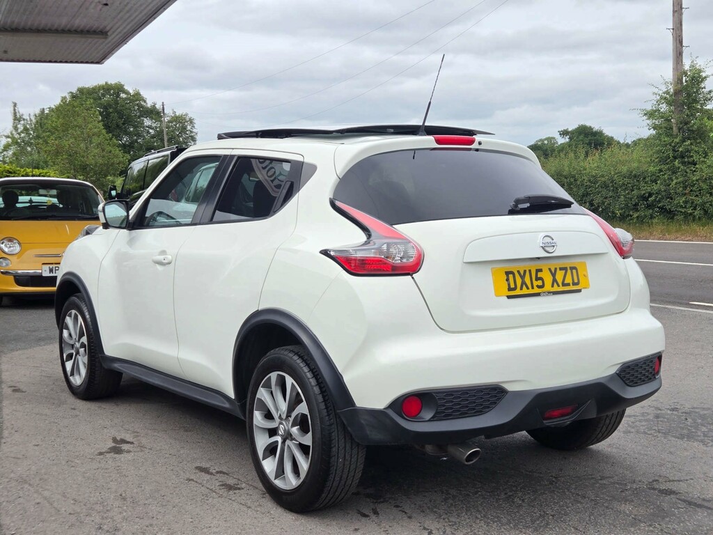 Nissan Juke Tekna Dci White #4