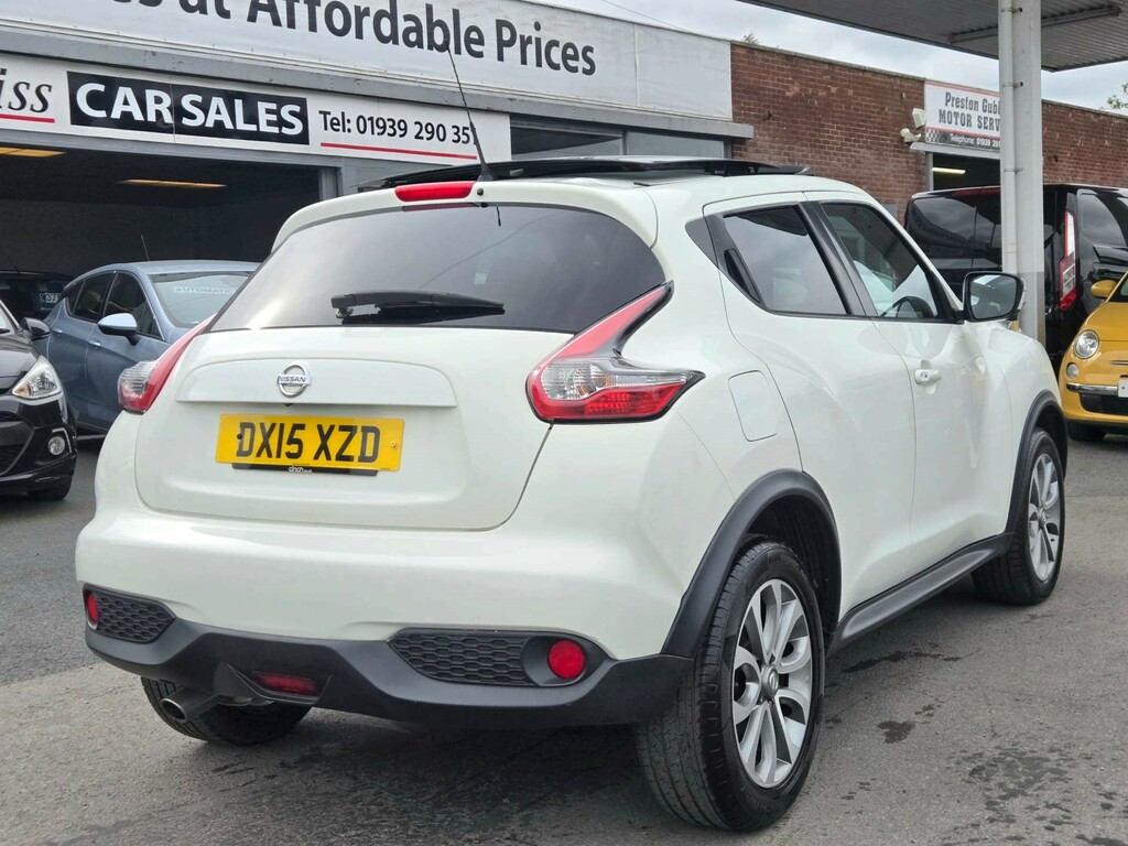 Nissan Juke Tekna Dci White #6
