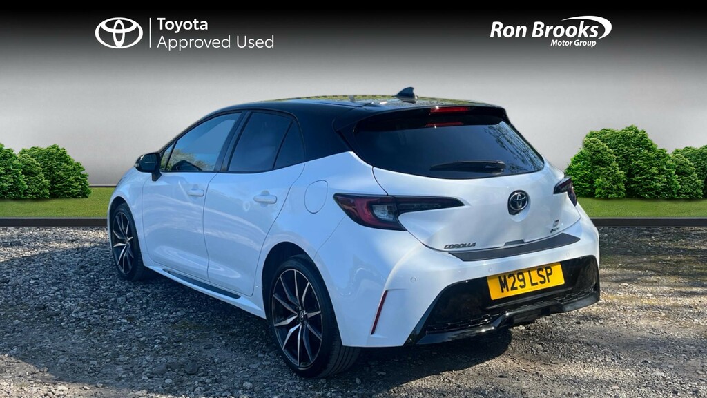 Toyota Corolla 1.8 Vvt-h Gr Sport Cvt Eur White #4