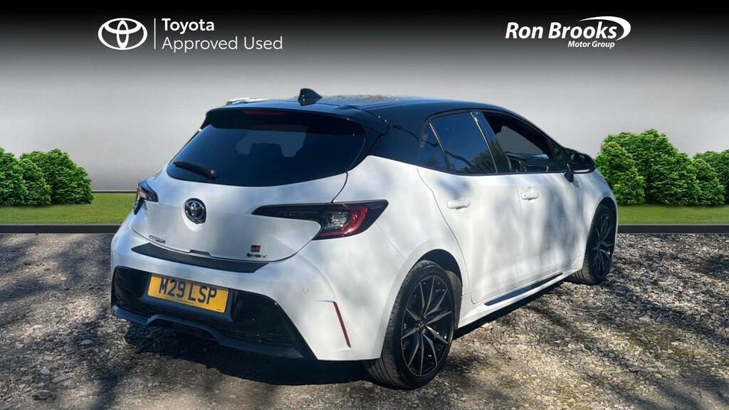Toyota Corolla 1.8 Vvt-h Gr Sport Cvt Eur White #2