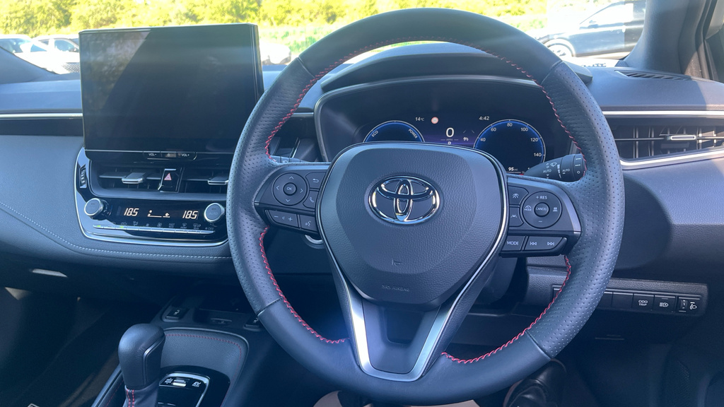 Toyota Corolla 1.8 Vvt-h Gr Sport Cvt Eur White #6