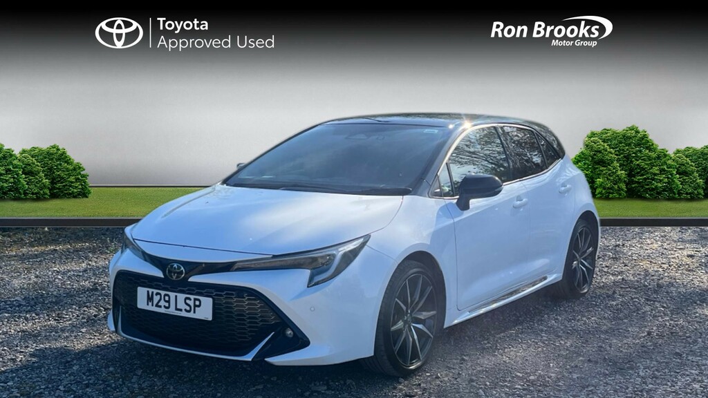 Toyota Corolla 1.8 Vvt-h Gr Sport Cvt Eur White #3