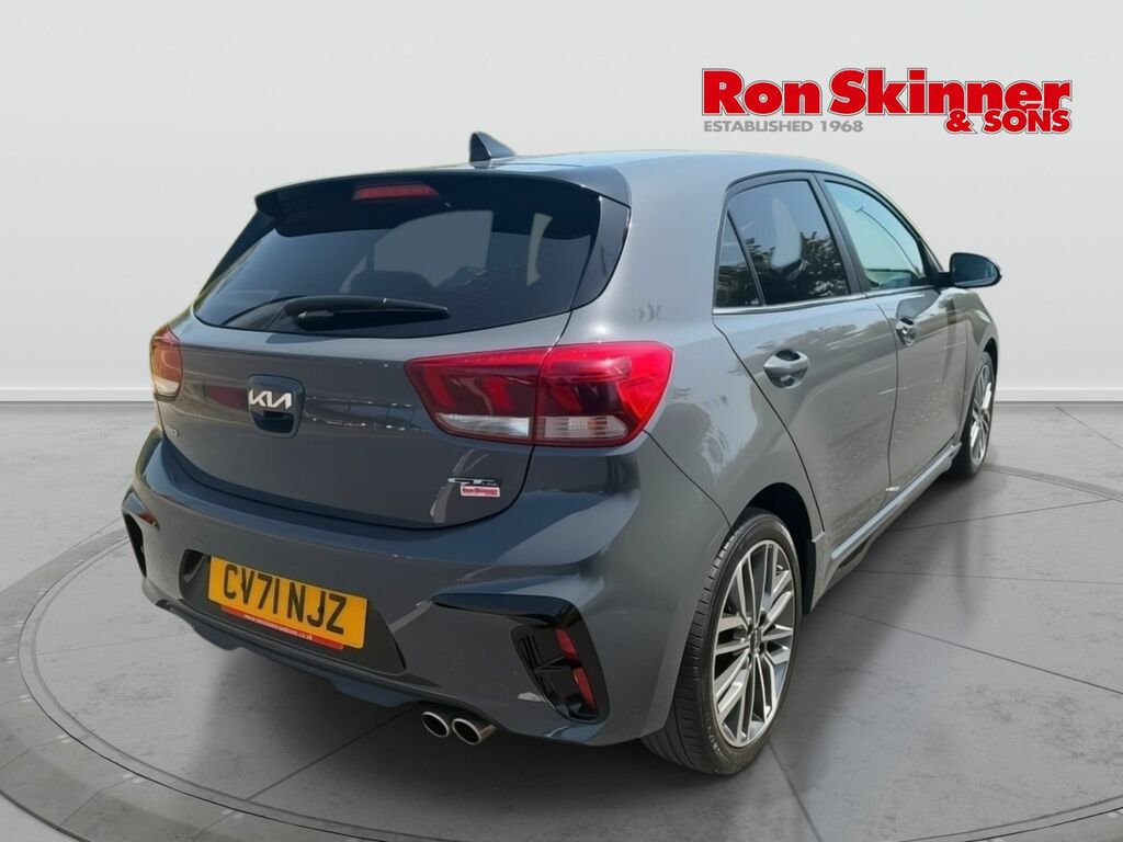 Kia RIO 1.0 T-gdi Mhev Gt-line S Hatchback Hybr CV71NJZ Grey #4
