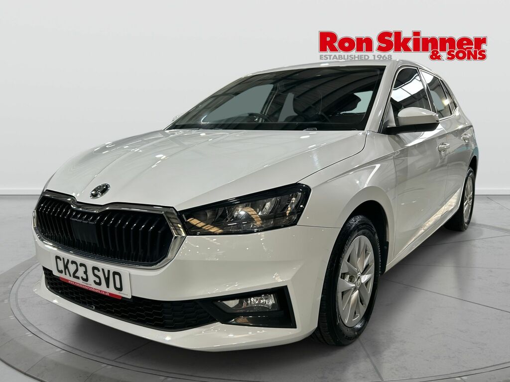 Skoda Fabia 1.0 Tsi Se Comfort Hatchback Eur CK23SVO White #2