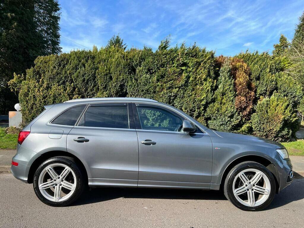 Audi Q5 2.0 Tdi S Line Plus Quattro Euro 6 Ss SJ65DPR Grey #2