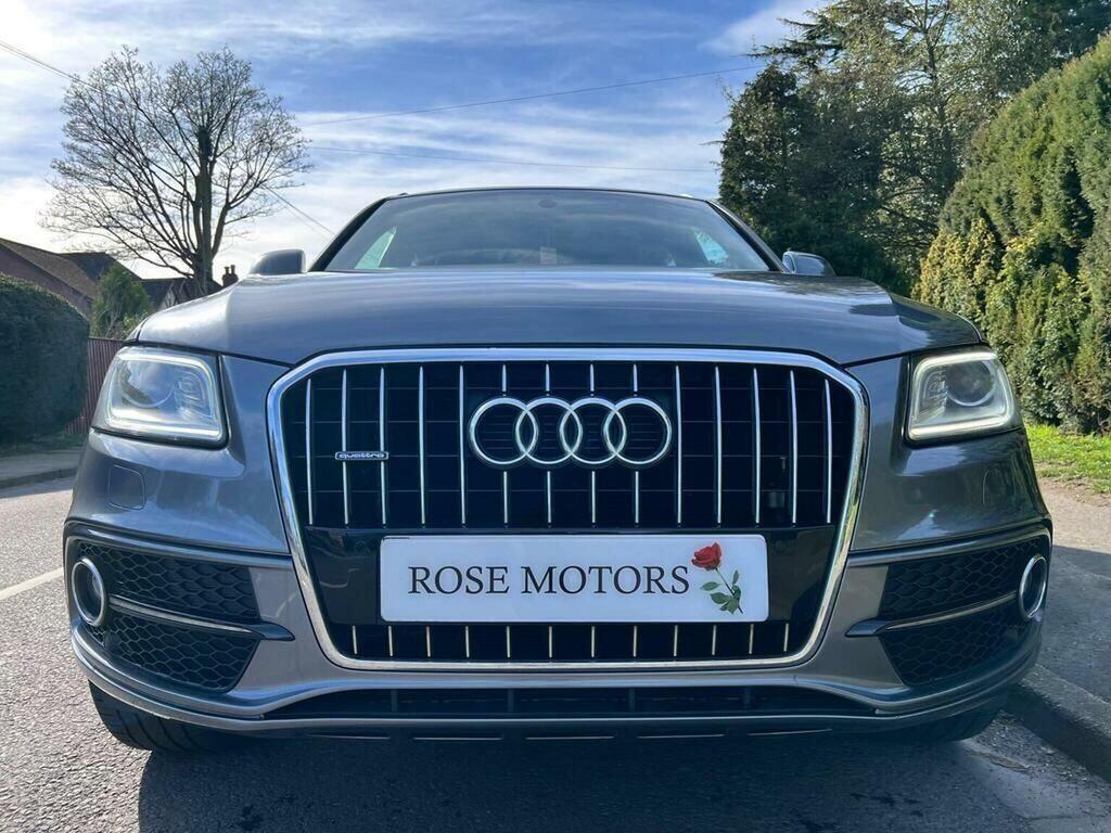 Audi Q5 2.0 Tdi S Line Plus Quattro Euro 6 Ss SJ65DPR Grey #4