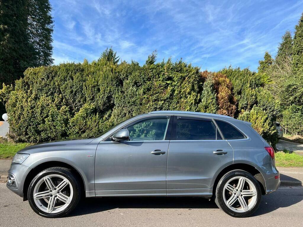 Audi Q5 2.0 Tdi S Line Plus Quattro Euro 6 Ss SJ65DPR Grey #3