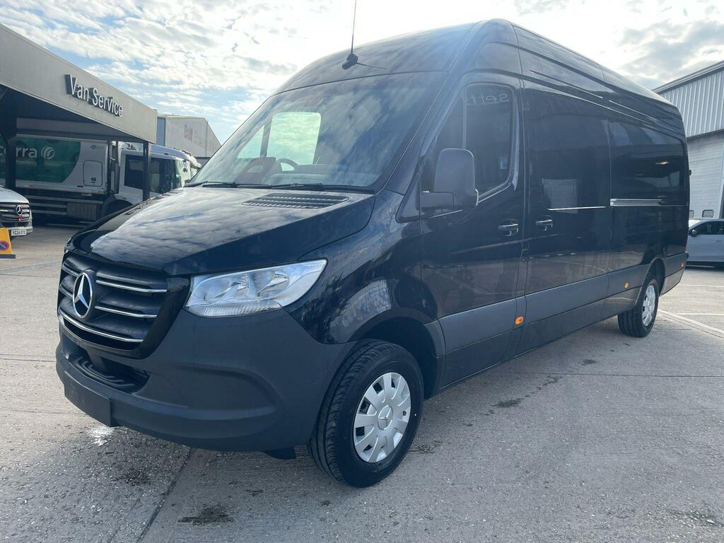 Mercedes-Benz Sprinter 2.0 315 Cdi Hd Pro Rwd L3 H2 Euro 6 Ss Black #4