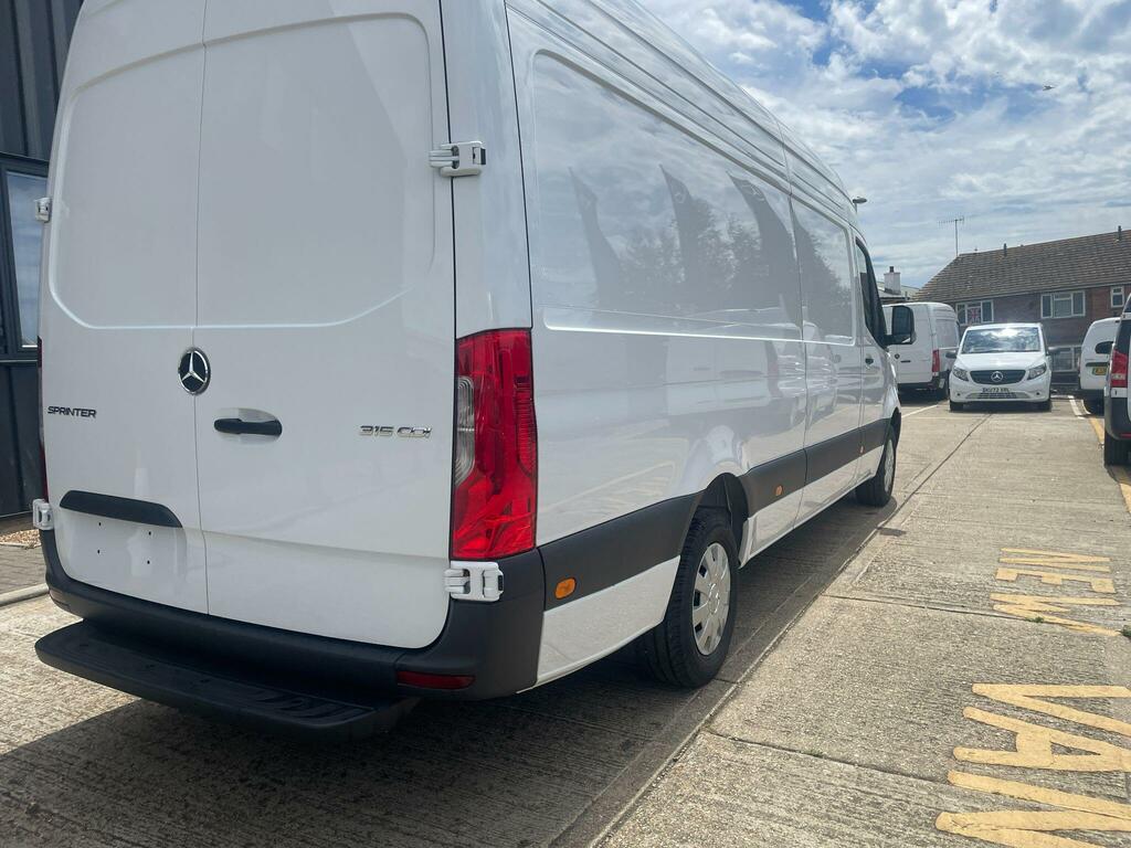 Mercedes-Benz Sprinter 2.0 315 Cdi Hd Pro Rwd L3 H2 Euro 6 Ss White #6