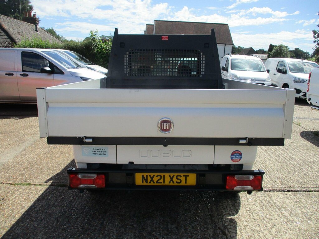 Fiat Doblo 1.6 Multijetii Work Up L2 Euro 6 Ss White #3