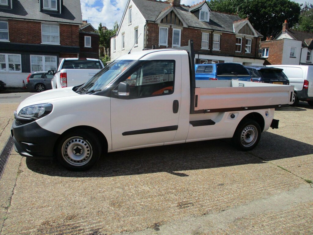 Fiat Doblo 1.6 Multijetii Work Up L2 Euro 6 Ss White #2
