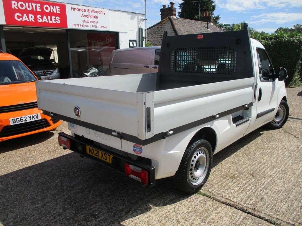 Fiat Doblo 1.6 Multijetii Work Up L2 Euro 6 Ss White #4